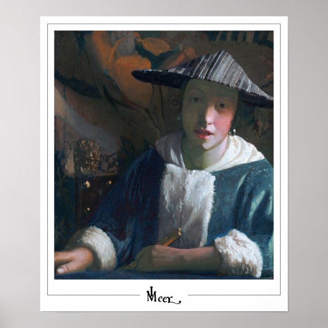 Johannes Vermeer Zedign Art Poster #23 (Vorne)