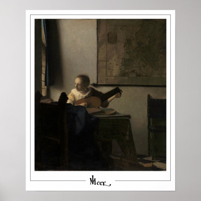 Johannes Vermeer Zedign Art Poster #27 (Vorne)