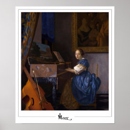 Johannes Vermeer Zedign Art Poster #34