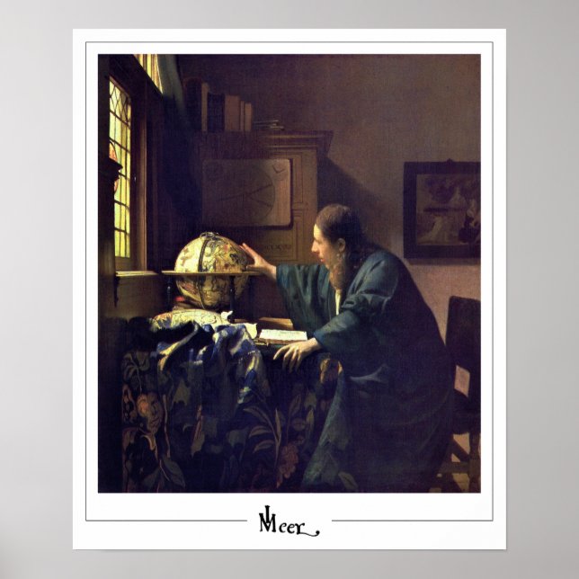 Johannes Vermeer Zedign Art Poster #36 (Vorne)