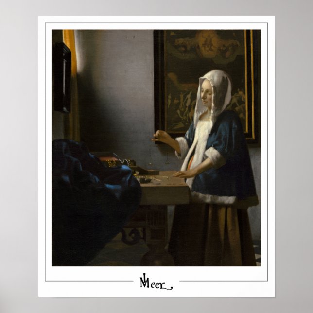 Johannes Vermeer Zedign Art Poster #37 (Vorne)