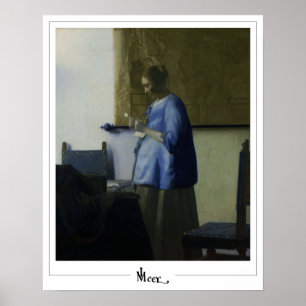 Johannes Vermeer Zedign Kunstposter #11 Poster