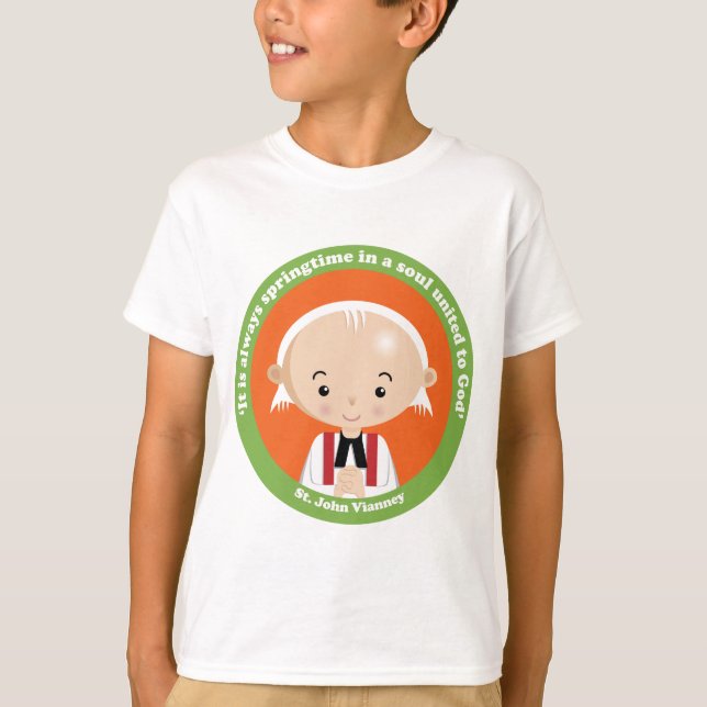 Johannes Vianney T-Shirt (Vorderseite)