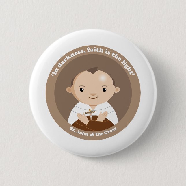 Johannes vom Kreuz Button (Vorderseite)