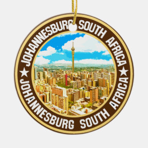 Johannesburg Keramik Ornament