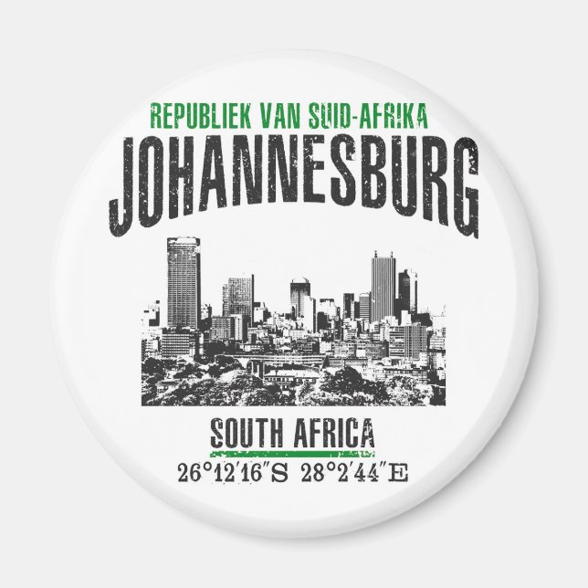 Johannesburg Magnet (Vorne)