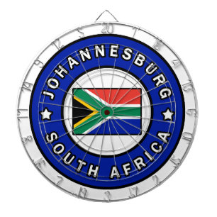 Johannesburg Südafrika Dartscheibe