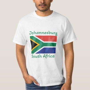 Johannesburg Südafrika Flag T - Shirt