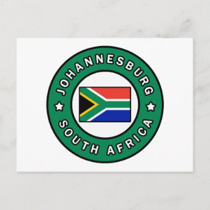 Johannesburg Südafrika Postkarte