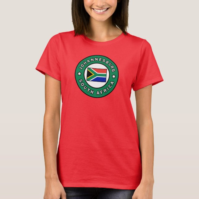 Johannesburg Südafrika T-Shirt (Vorderseite)