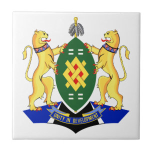 Johannesburger Flagge Fliese