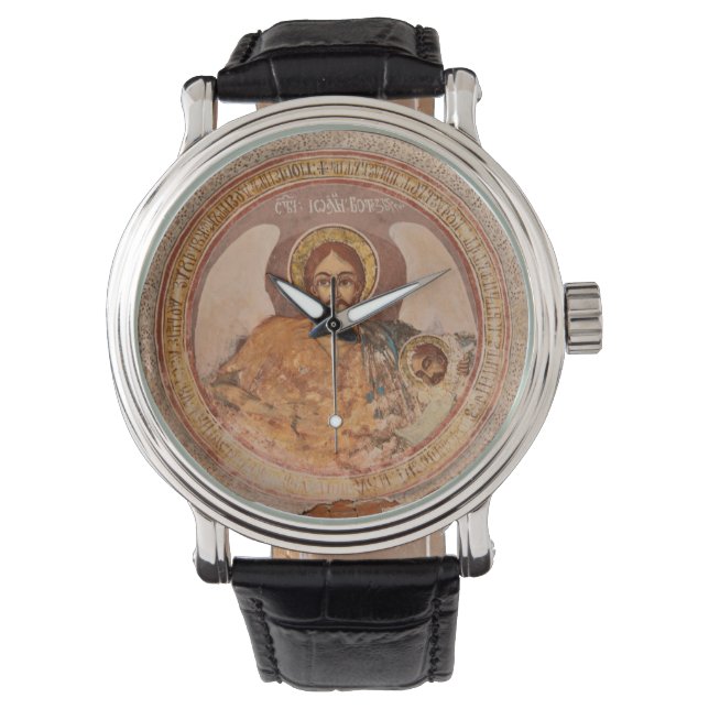 Johannisbaptist-Religiosität der orthodoxen Kirche Armbanduhr (Vorderseite)