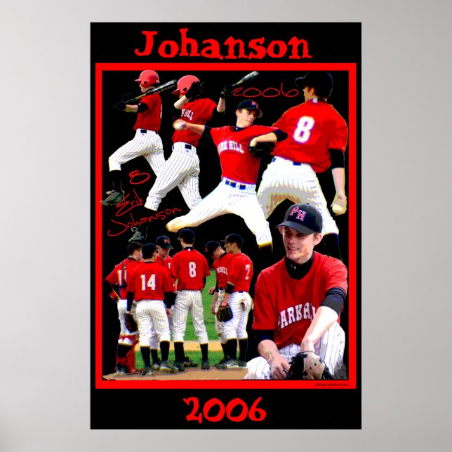 Johanson Freshman Baseball Poster (Vorne)