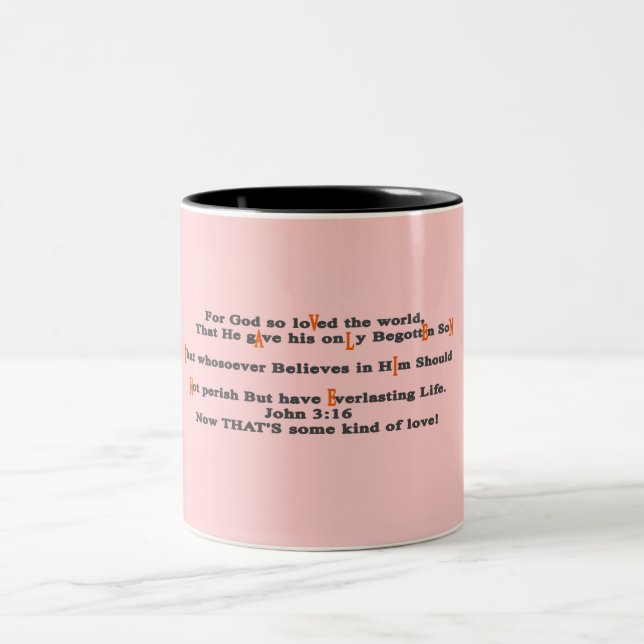 John316 Zweifarbige Tasse (Mittel)