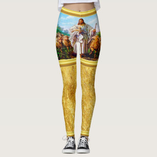 John-10:7 - 21 bin ich der gute Hirte Leggings