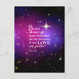 John 13:35 postkarte