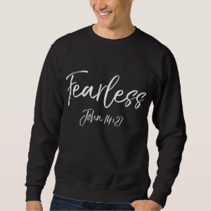 John 1427 Bible Verse Zitat Geschenk Frauen Christ Sweatshirt