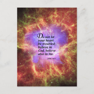 John 14:1 postkarte