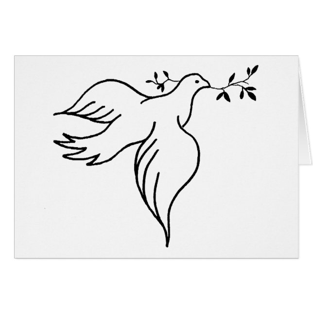 John 14:27 Bibelverse Religion Christentum Dove (Vorderseite (Horizontal))