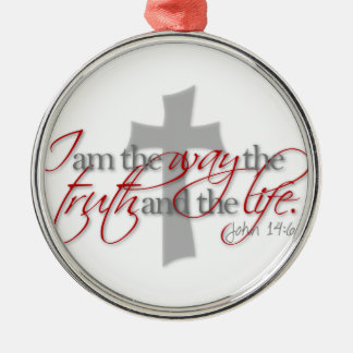 John-14:6 Ornament Aus Metall