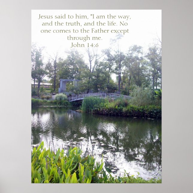 John 14:6 poster (Vorne)
