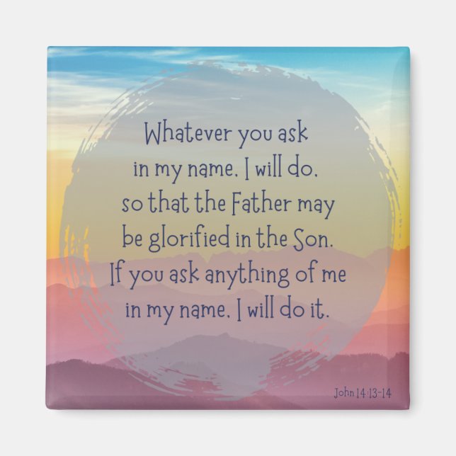 John 14 Magnet (Vorne)