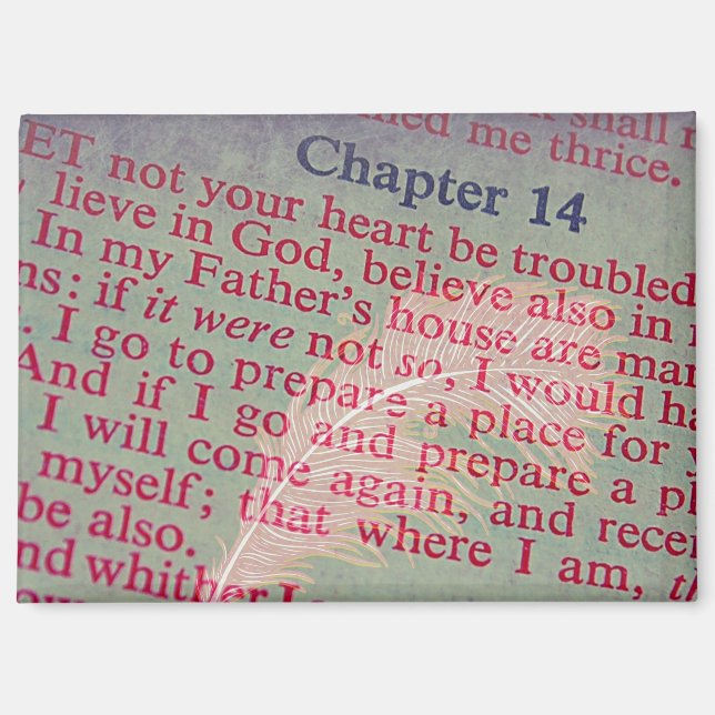 John 14 magnet (Vorderseite)