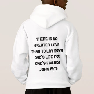 John-15:13 JungenHoodie Hoodie