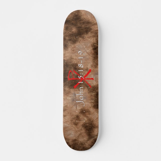 John-15:18 - 19 skateboard (Vorne)