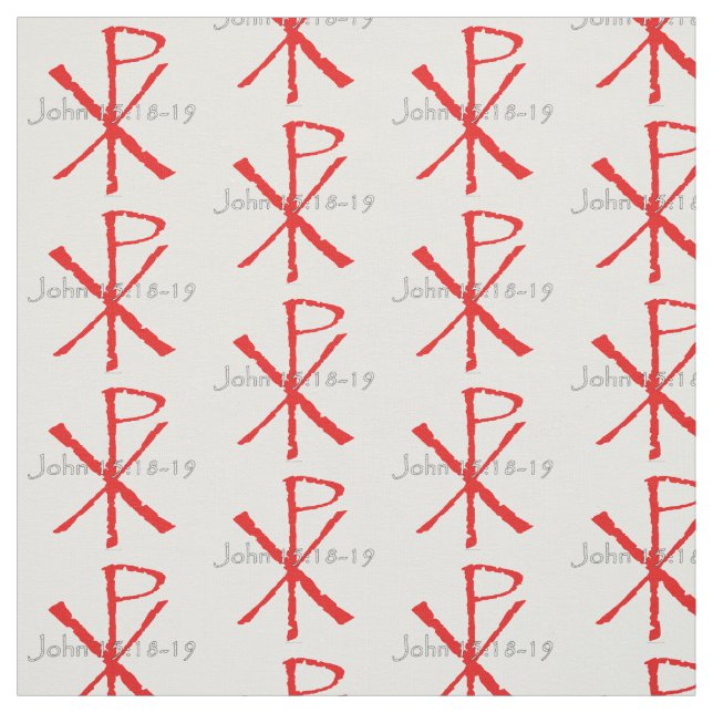 John-15:18 - 19 stoff (Muster)