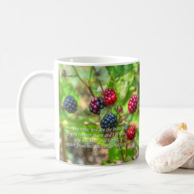 John 15:5 kaffeetasse (Mit Donut)