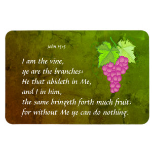 John 15:5 magnet