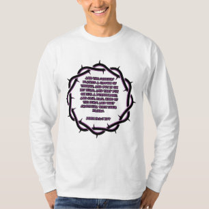 John 19:2-3 KJV Bible Verse Scripture Men's T-Shirt