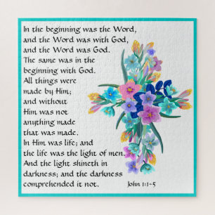 John 1:1-5 puzzle