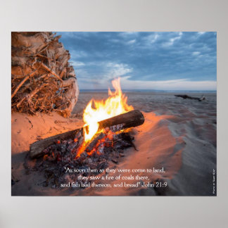 John 21:9 Poster