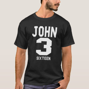 John 316 Christlicher Evangelismus Religious Faith T-Shirt