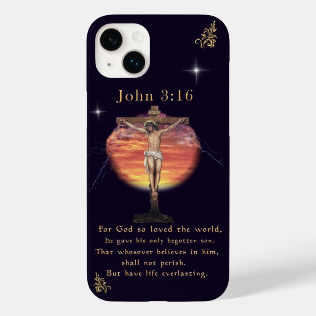 John 3:166 Case-Mate iPhone hülle (Rückseite)