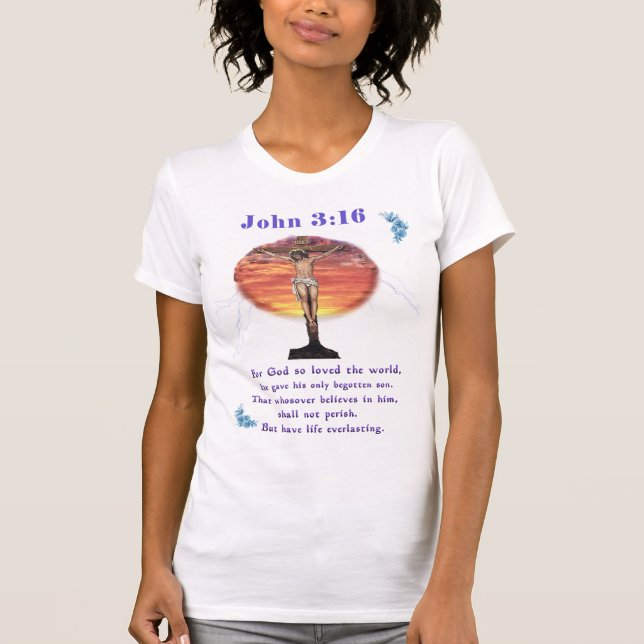 John 3:166 T-Shirt (Vorderseite)