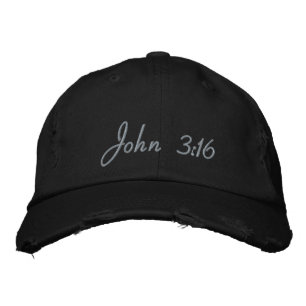 John 3:16 Anpassbare bestickte Baseballkappe