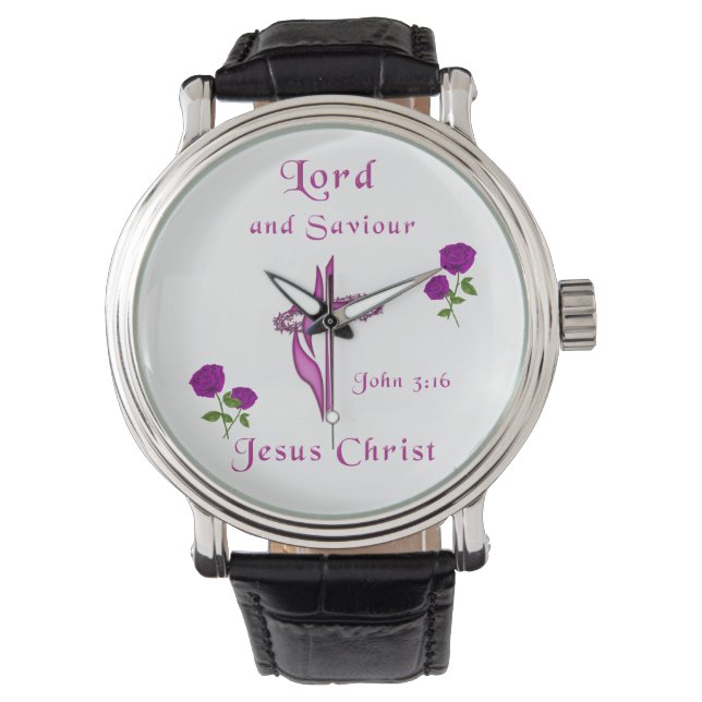 John 3:16 armbanduhr (Vorderseite)