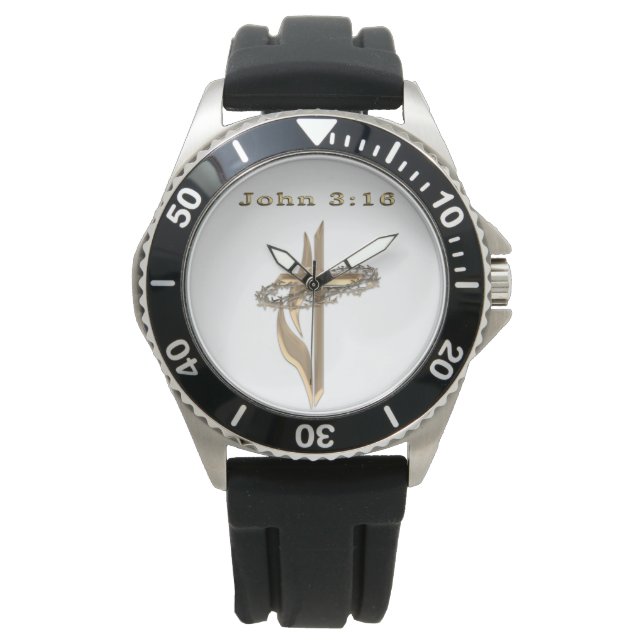 John 3:16 armbanduhr (Vorderseite)