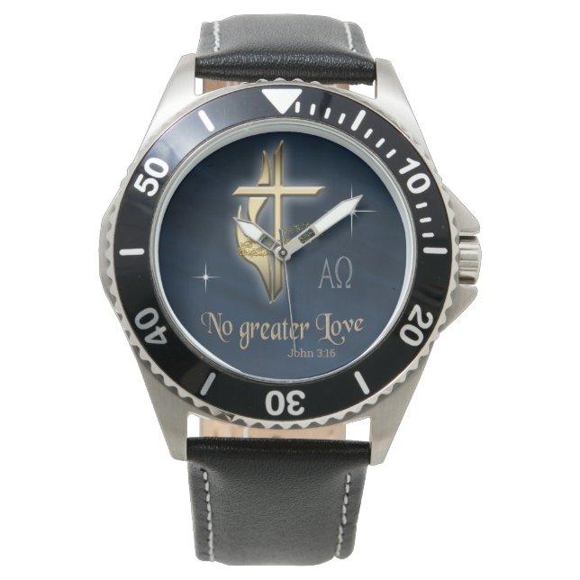 John 3:16 armbanduhr (Vorderseite)
