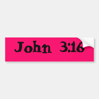John-3:16 Autoaufkleber