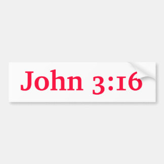 John-3:16 Autoaufkleber