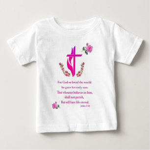 John 3:16 baby t-shirt