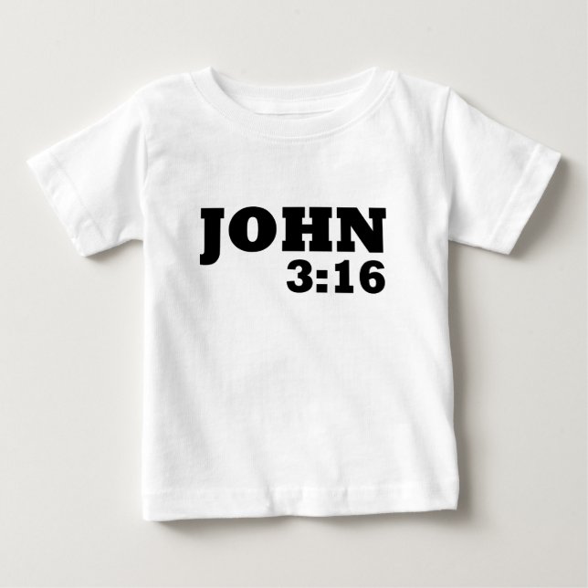 John-3:16 Baby T-shirt (Vorderseite)