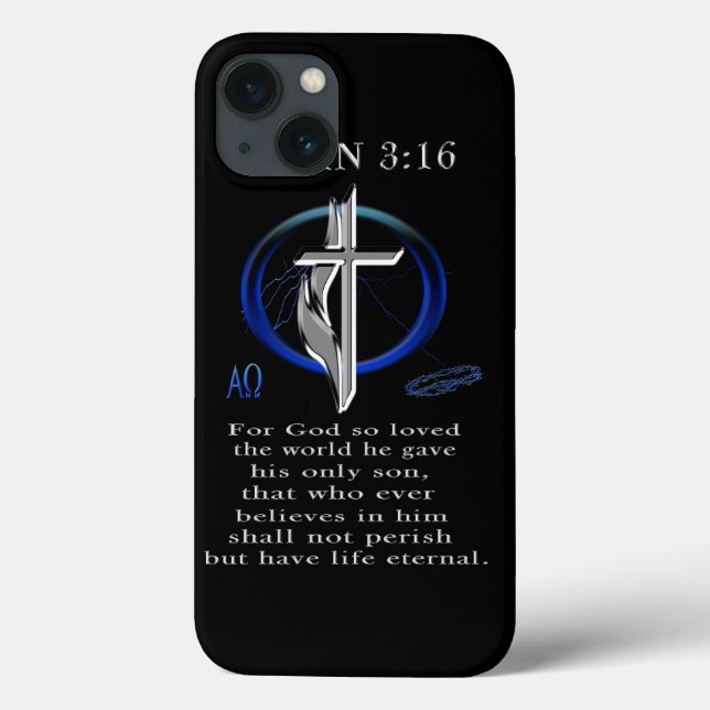 John 3:16 Bekleidung Case-Mate iPhone Hülle (Rückseite)