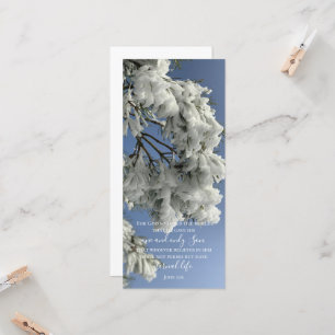 John 3:16 Benutzerdefinierter Text Original Foto