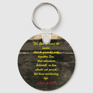 John 3:16 Bibelschrift Heil Wahrheit Schlüsselanhä Schlüsselanhänger