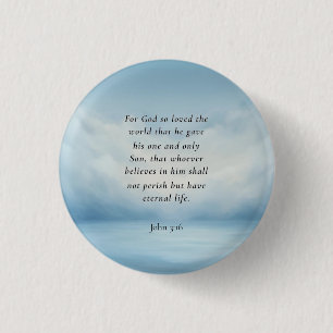 John 3:16 Bible Verse Image Button